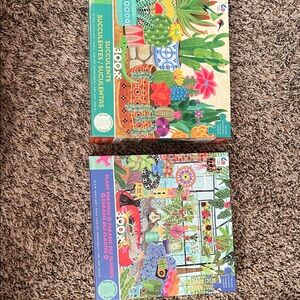 2 puzzles in good condition